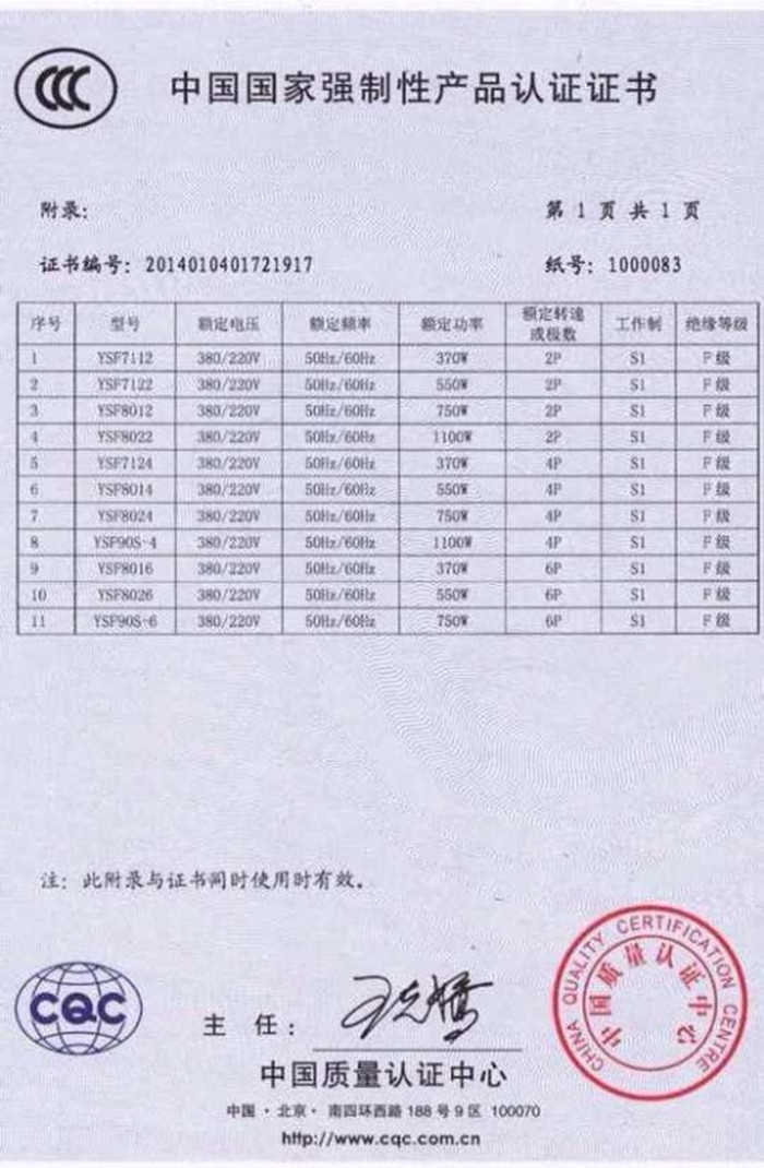 瑞泰風環(huán)?？照{(diào)3C質(zhì)量認證2